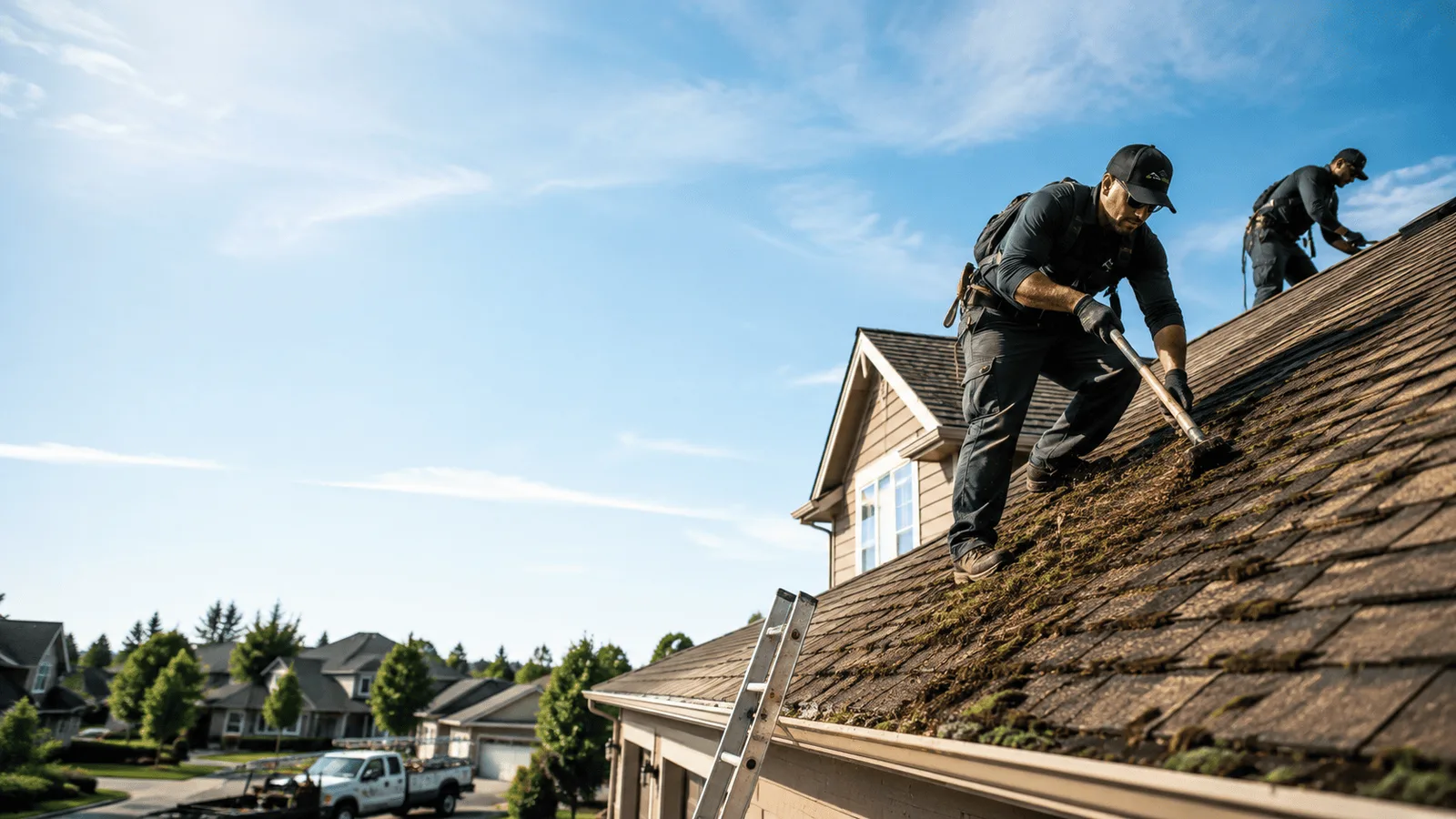 Roof Moss Removal in Armington, IL near me
